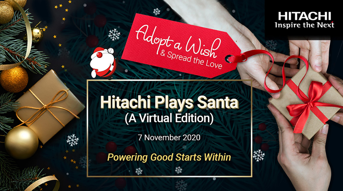 Hitachi Plays Santa